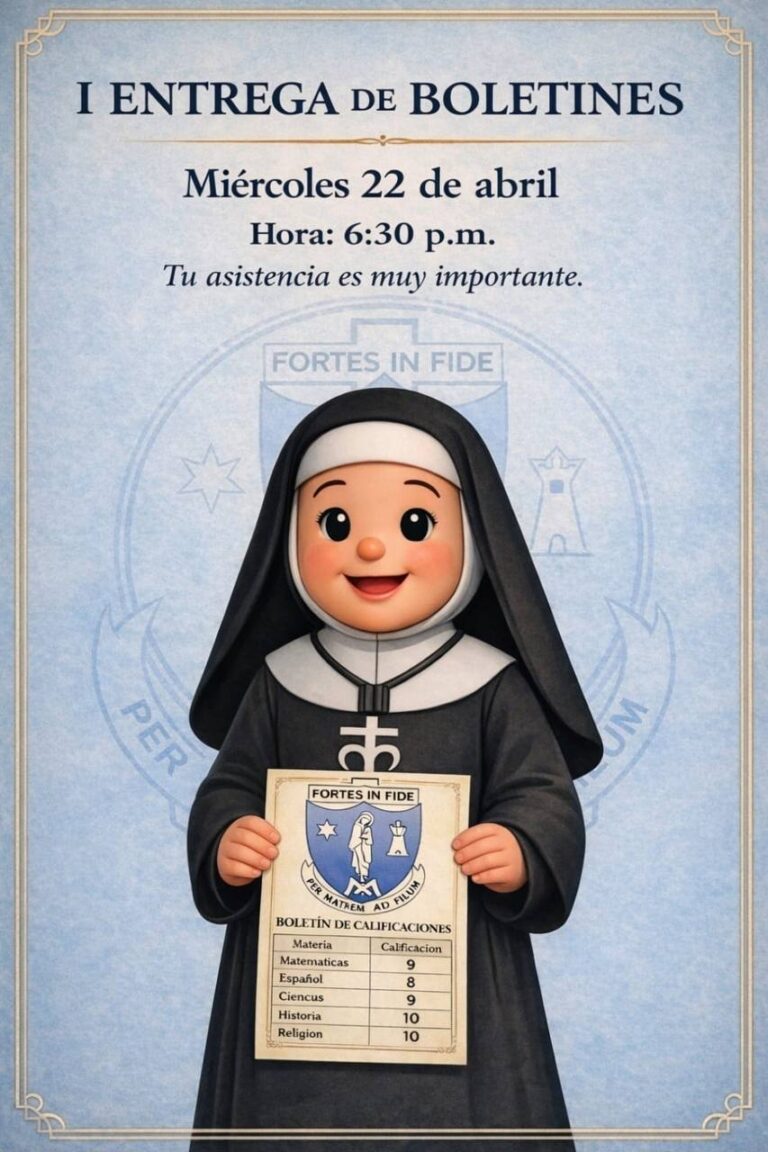 Recuerda la 1ra Entrega de Boletines 2026